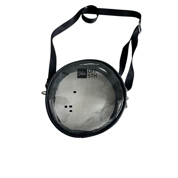 SAKS OFF FIFTH Clear Circle Crossbody Stadium Concert Bag - Picture 2 of 5